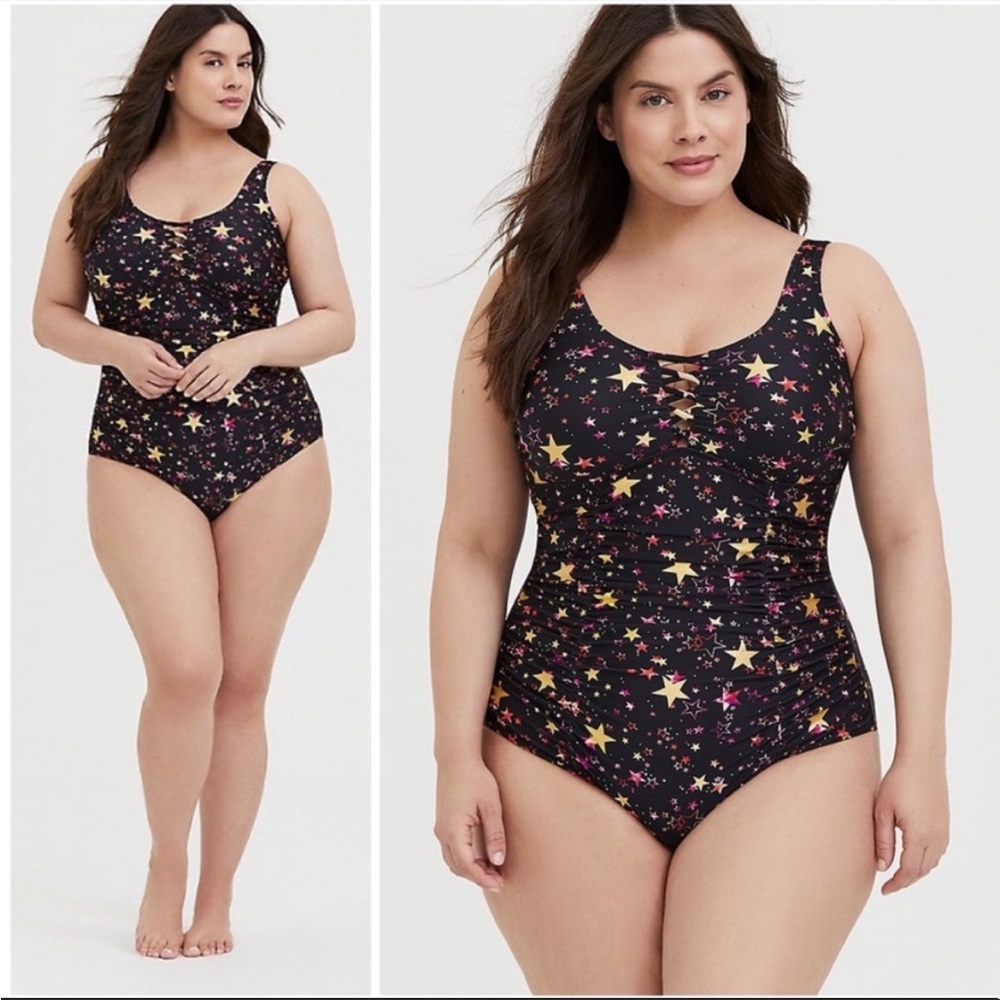 Torrid One Piece Star Swimsuit